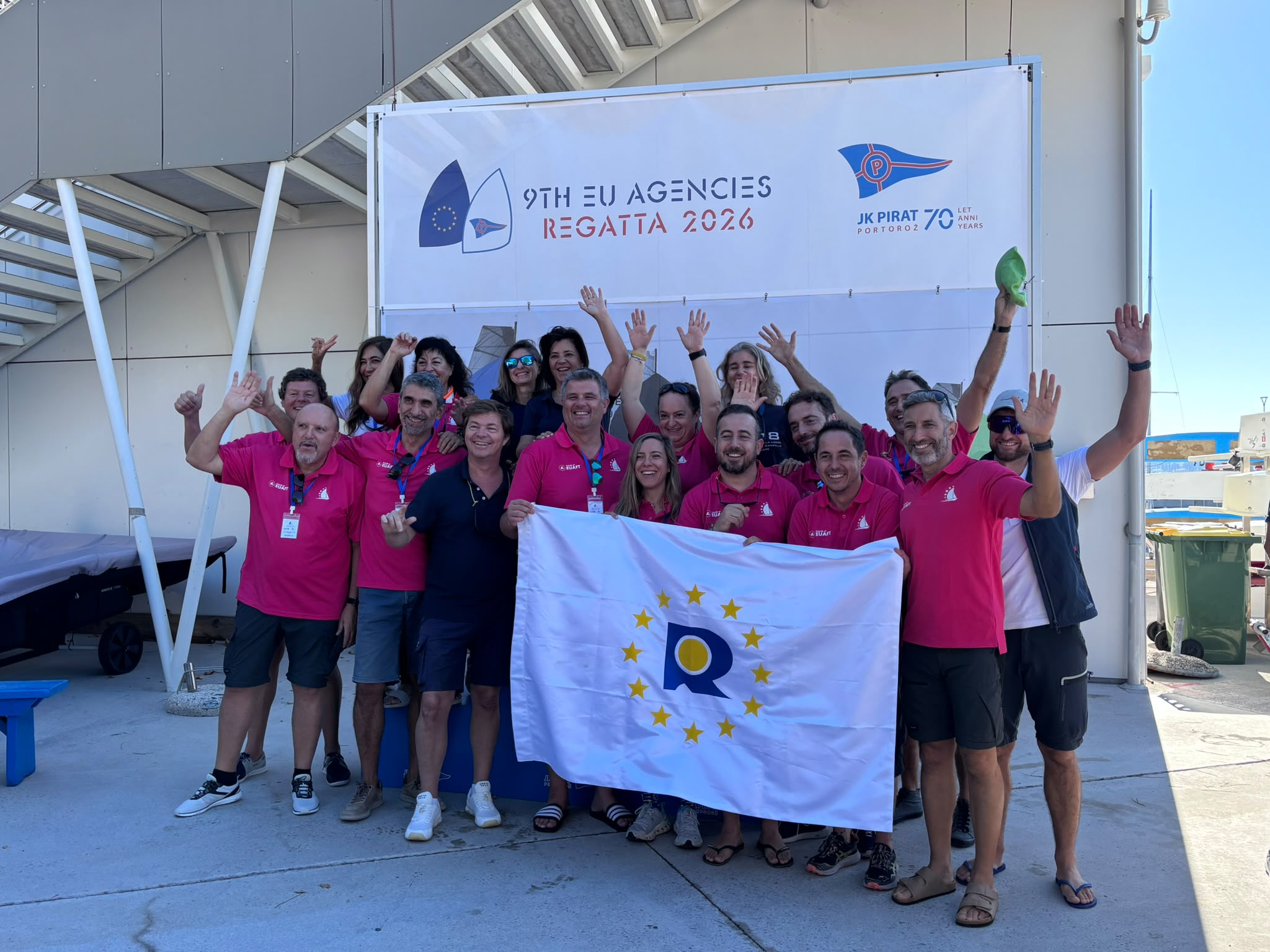 Gran actuación del RCRA en la 9ª EU Agencies Regatta