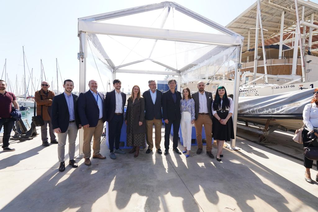 La startup Mediterranean Algae presenta su solución para eliminar contaminantes y toxinas del agua en el Club de Regatas de Alicante