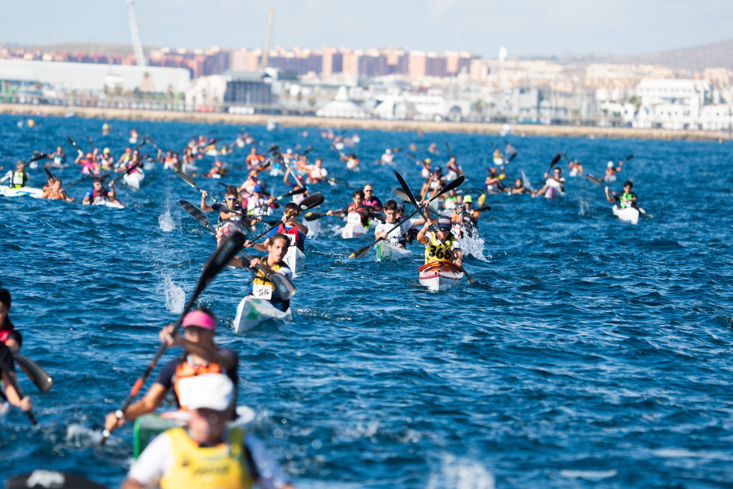El Real Club de Regatas de Alicante demuestra su capacidad organizativa con un Campeonato de España de Kayak de Mar de éxito