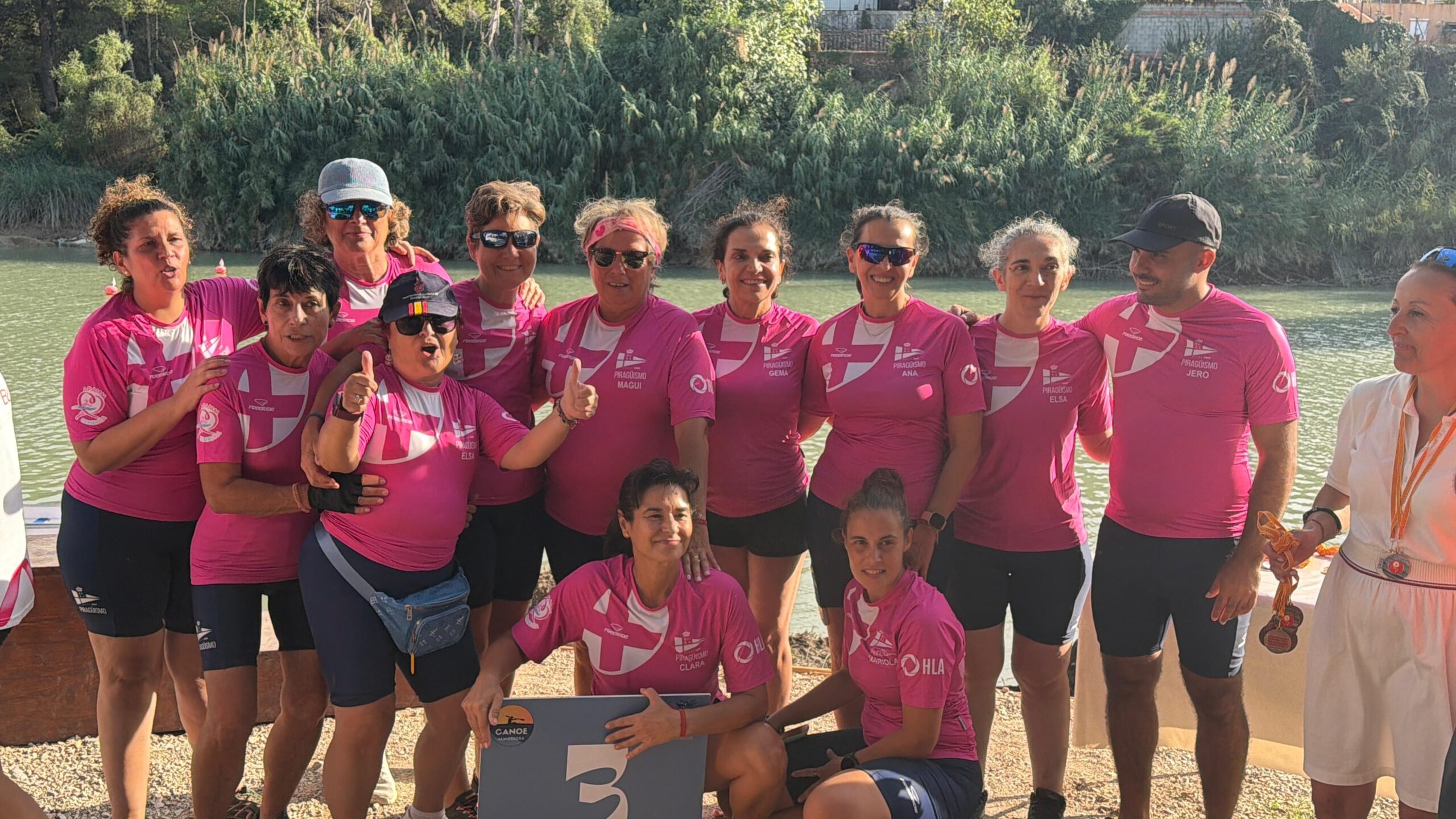 Bronce en Open ACP, 5.º puesto por clubes y 4.ª puesto final en la Liga Autonómica para el Barco Dragón del RCRA